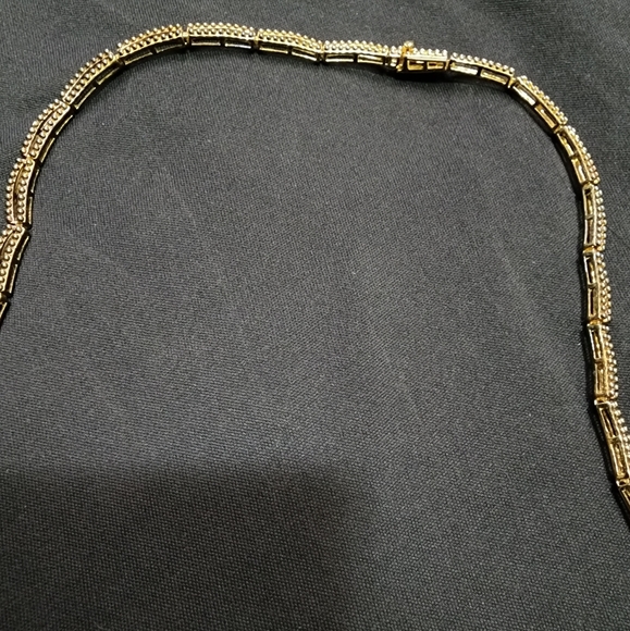 18k on SS floral design with various precious stones - Picture 3 of 4